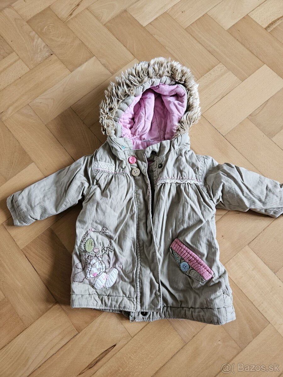 Mix dievčenských búnd do veľ. 78 (do 9 mesiacov) - 2