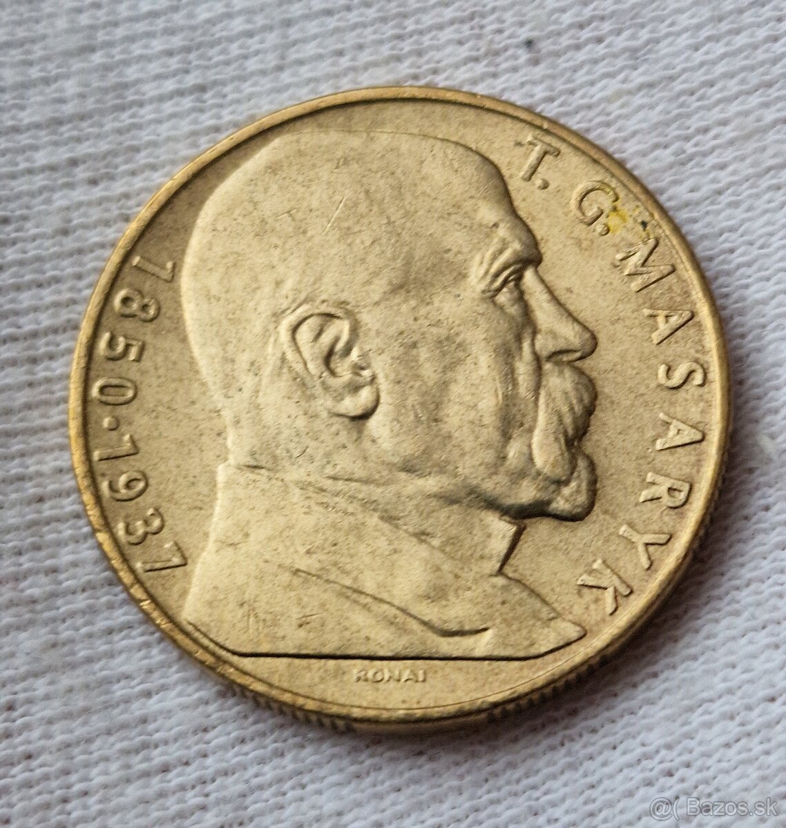 PREDÁM VZÁCNU MINCU - RONAI, 10 KČS - 2