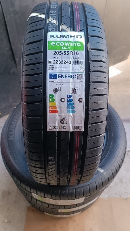 205/55 R16 letné KUMHO DOT 2025 - 2