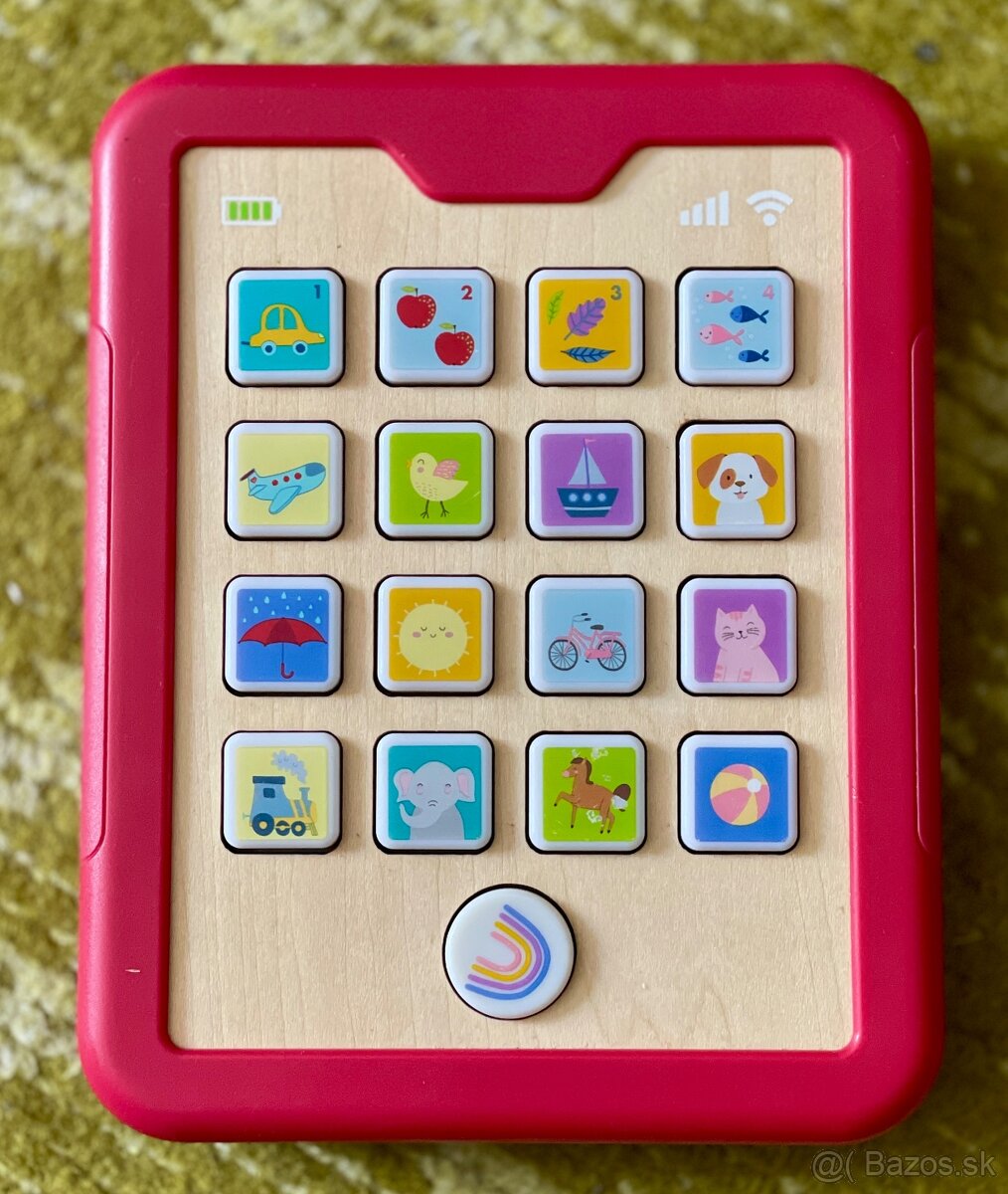 Interaktivna chobotnica a detsky tablet - zvuky a slova - 2