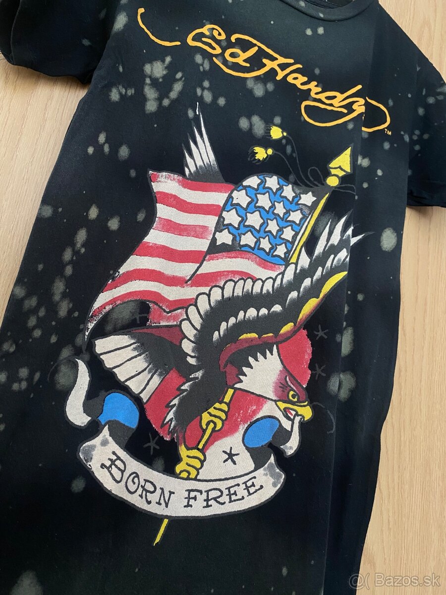 Ed Hardy damske tricko y2k - 2