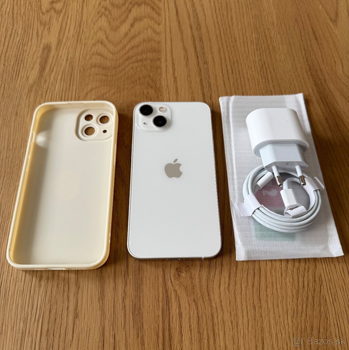 iPhone 13 256 gb Starlight v záruke + príslušenstvo - 2