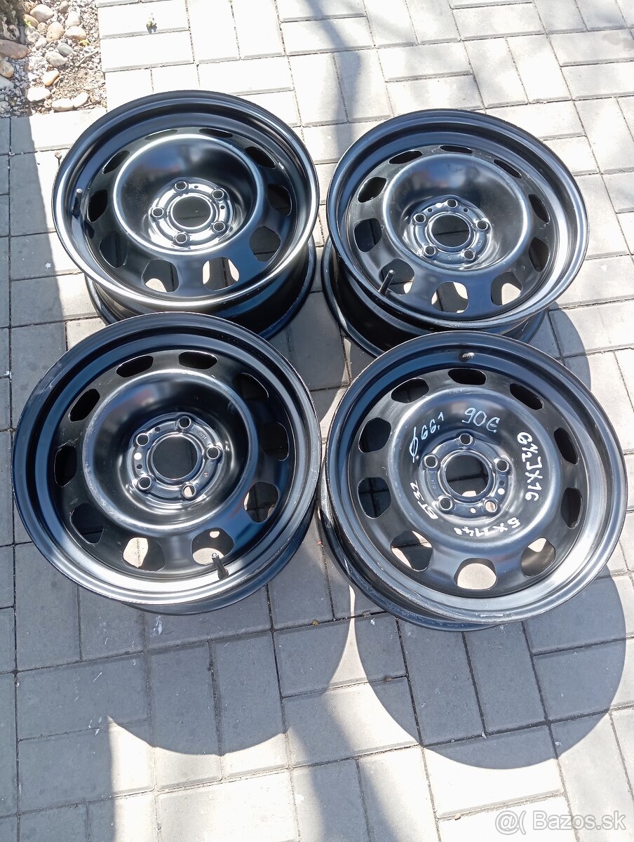 5x114,3 r16 plechové disky - 2