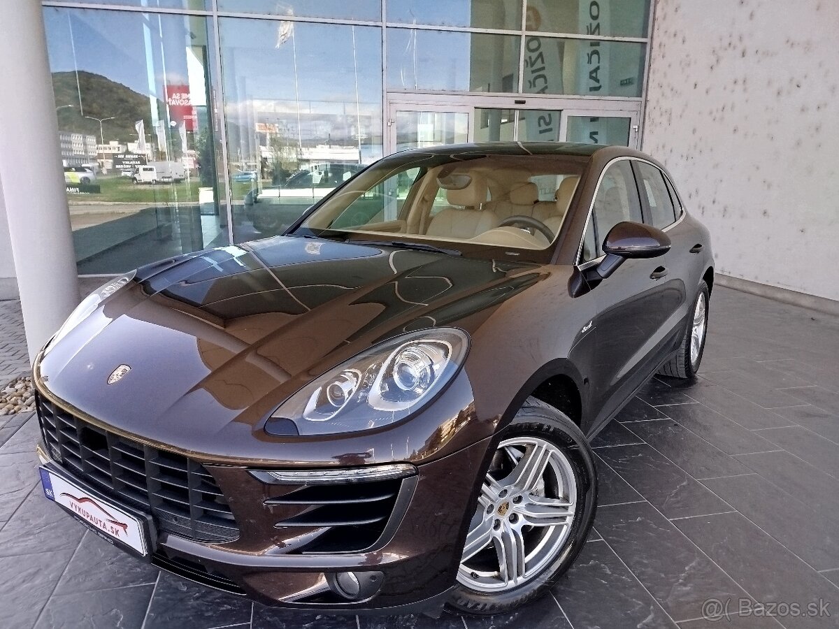 Porsche Macan S diesel 4x4 190kw Vzduchový podvozok