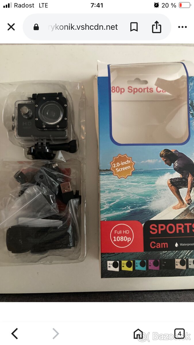 Športová kamera - N.O.V.Á. - 2