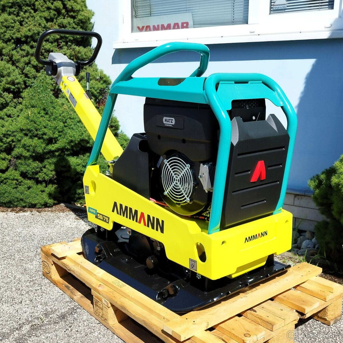 Vibračná doska AMMANN APR5875 ťažká cca 500 kg, 58 kN záruka - 2