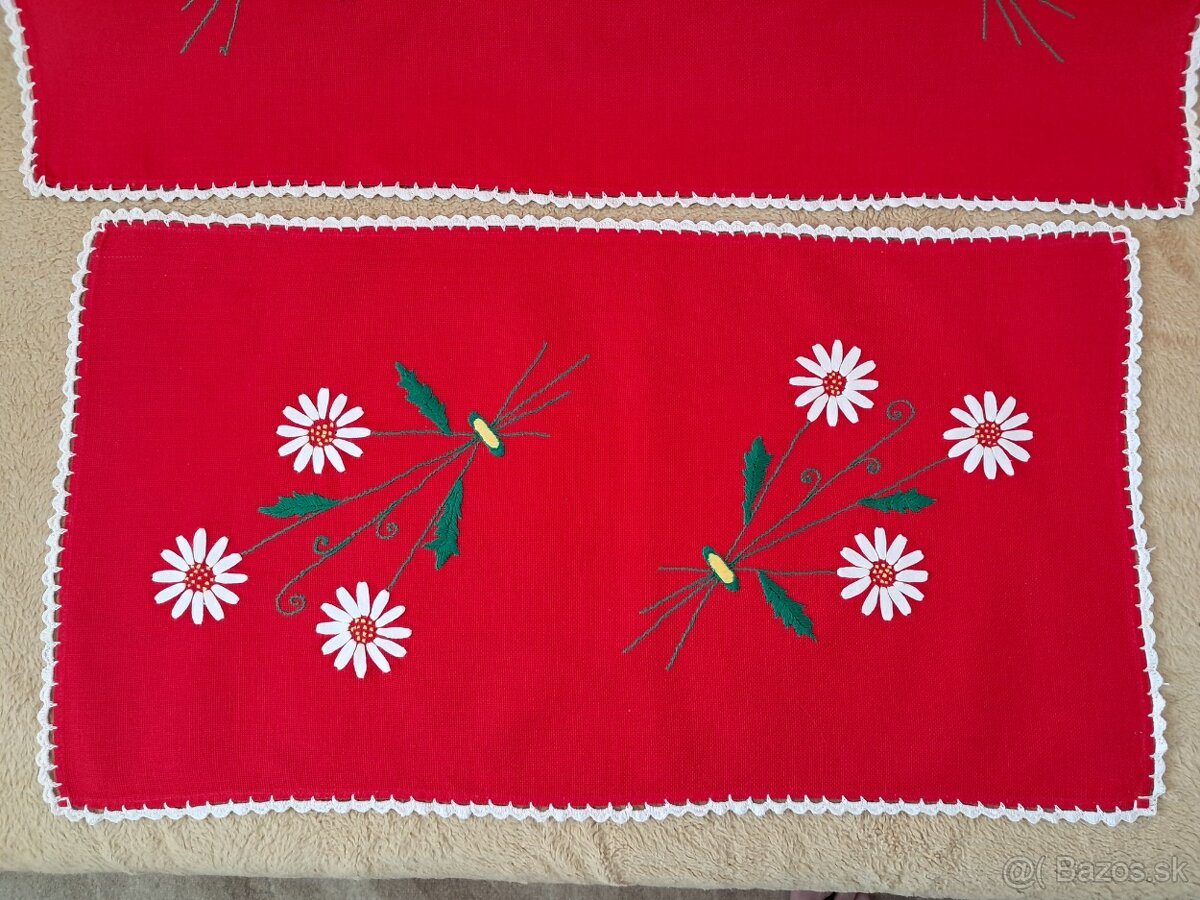 Prestieranie - dekoratívne (ručne vyšívané) - 2
