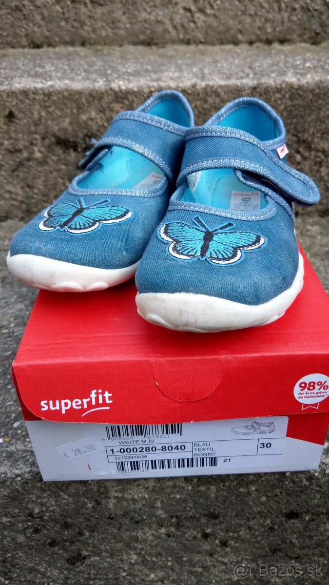 Superfit, prezuvky/aj ako topánky na von, veľ. 30 - 2
