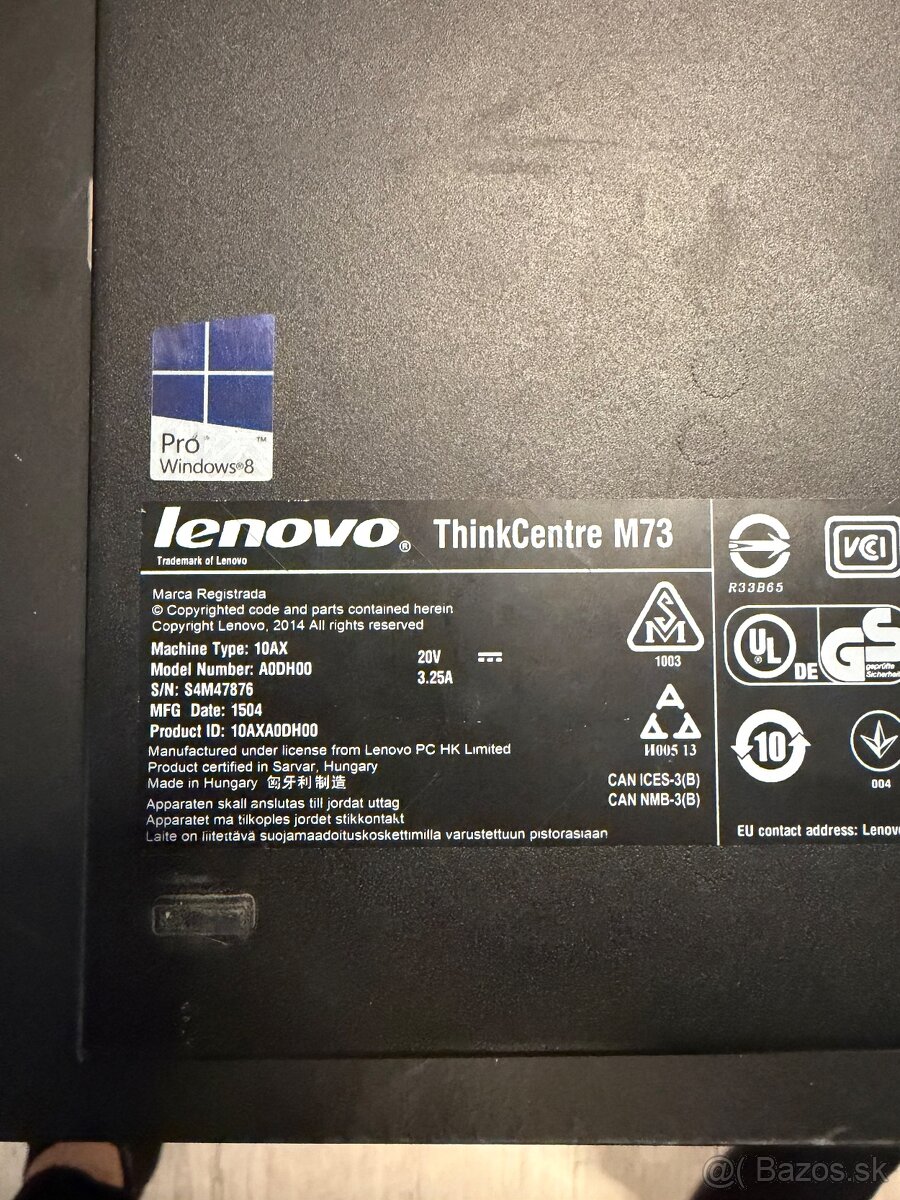 Lenovo ThinkCentre M73 a HP ProDesk 600 G2 Mini - 2