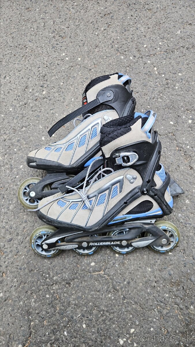 Inline kolieskové korčule rollerblade stav nových - 2