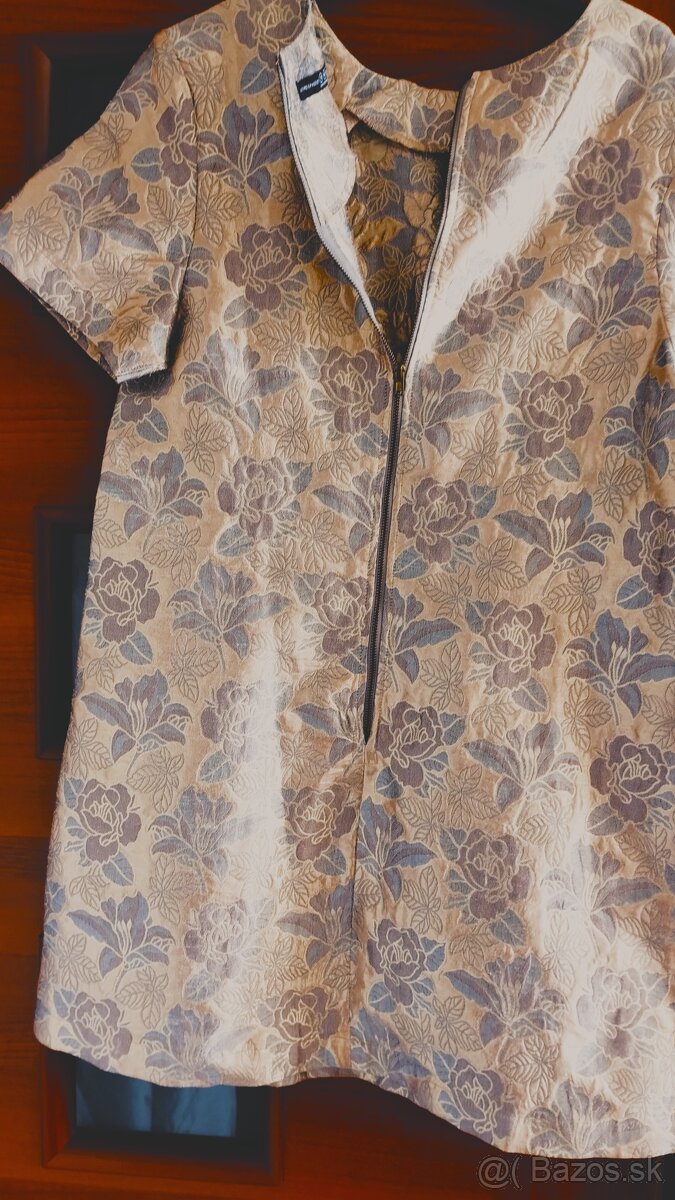 Predlžená spoločenská blúzka - šaty - 2