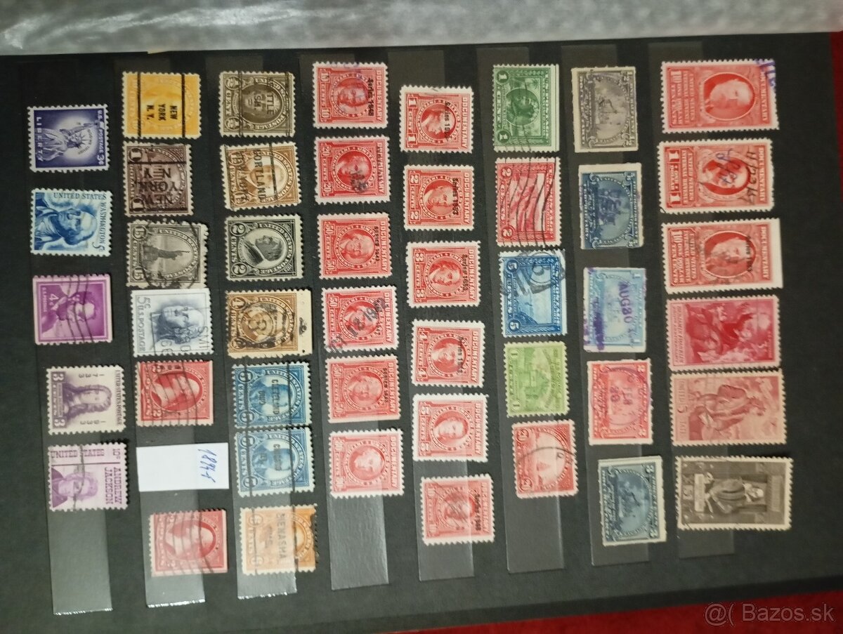 Album známok USA. - 2