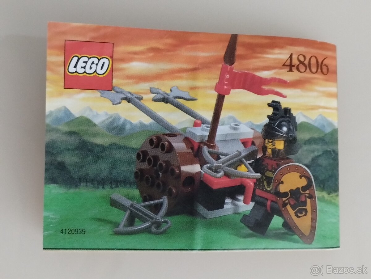 LEGO Castle 4806 Axe Cart - 2
