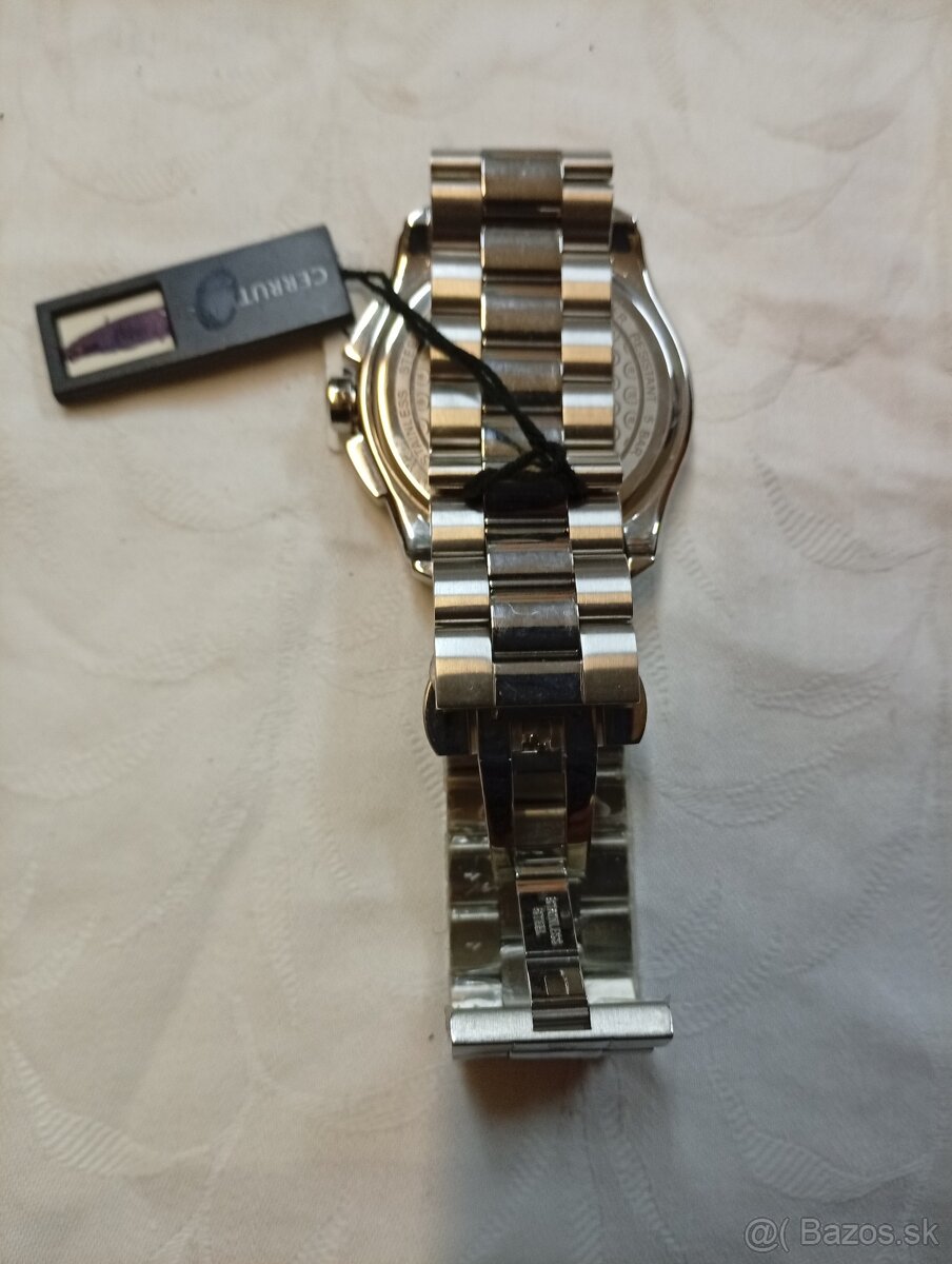 Predám hodinky pánske Cerutti chronograph - 2