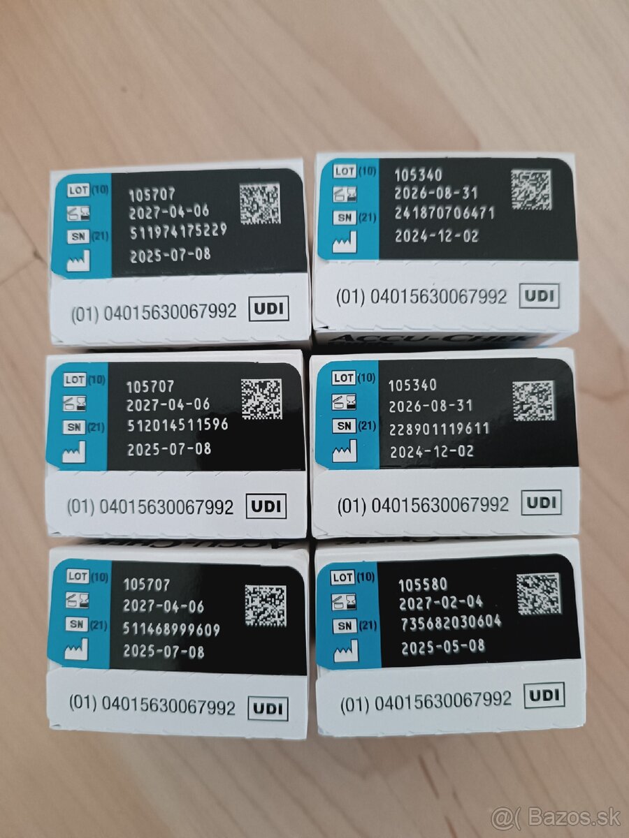 Accu chcek prúžky do glukomera - 2