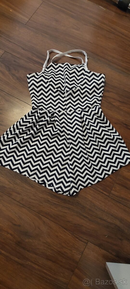 Nohavicové šaty - 2