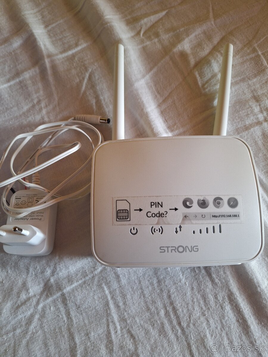 Predám Router Strong 4G LTE Mini 350M (4GROUTER350M) biely - 2