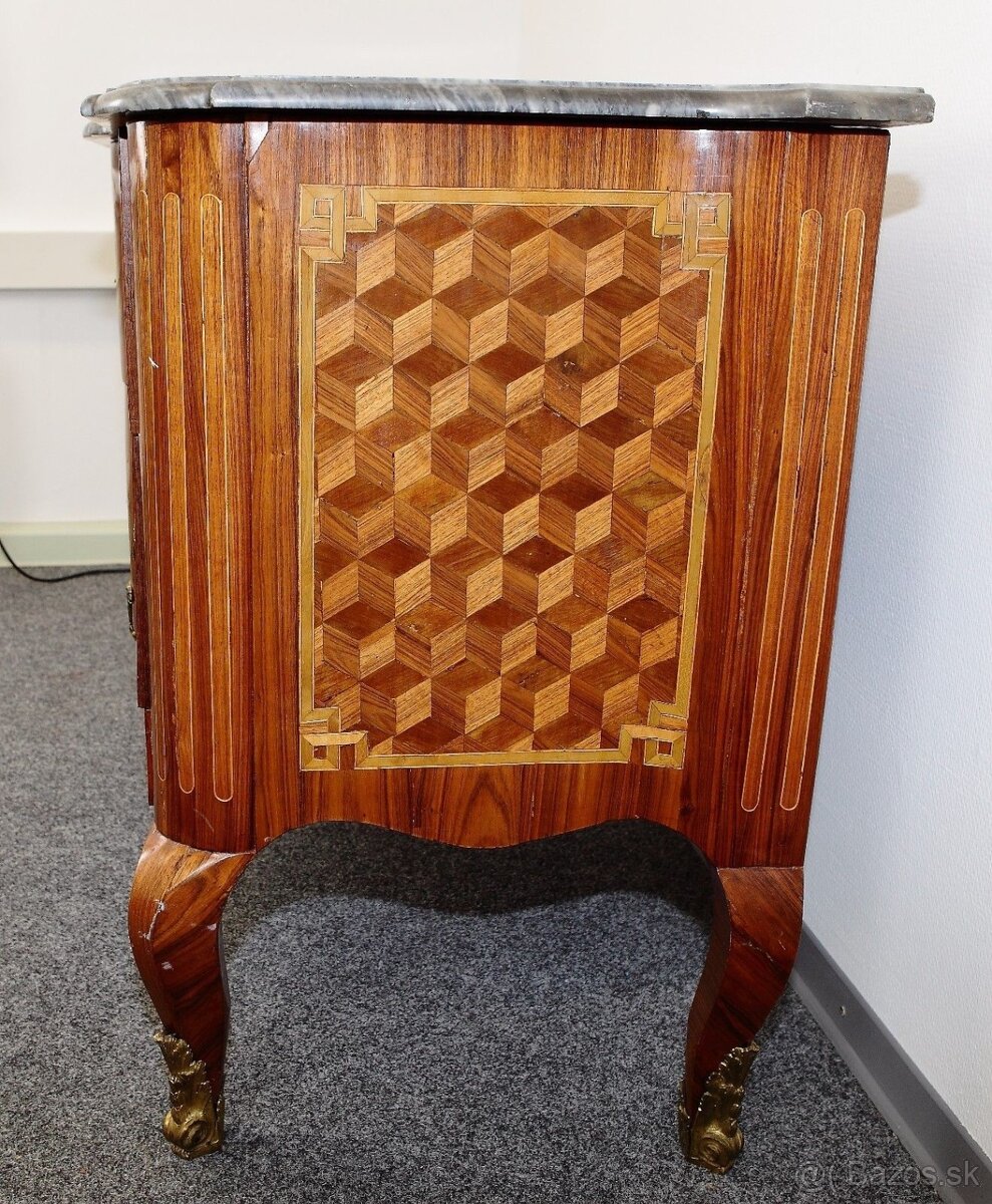 Komoda z roku 1770 XV XV1 Paríž Louis - 2