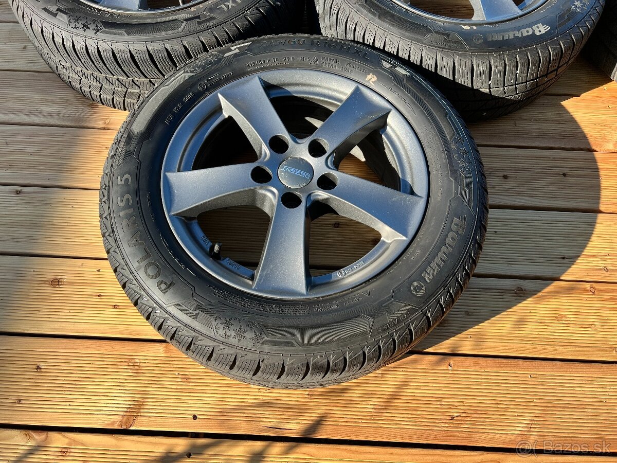 Hliníkové disky r16 (5x114,3) + pneu POLARIS 5 - 2