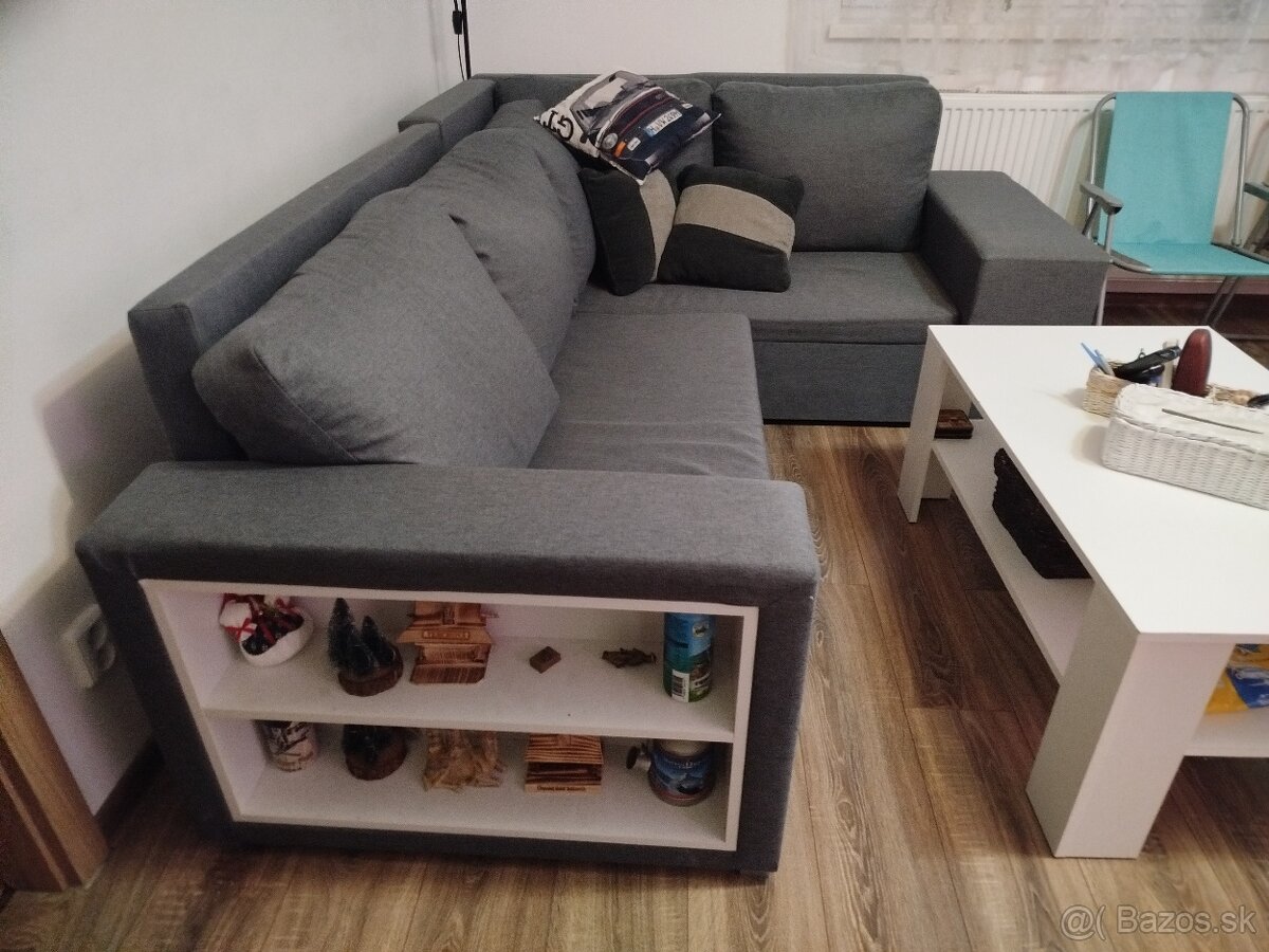 Rozťahovacia rohová sedačka - 2