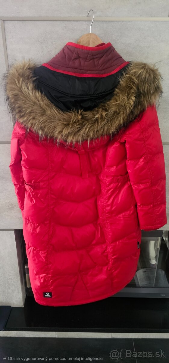 Predám dámsku zimnú bundu KHUJO – Červená - 2