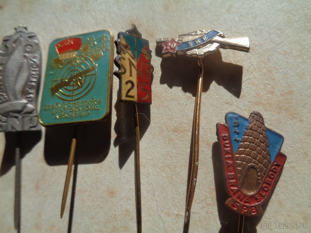 Pamätne odznaky SNP - 2