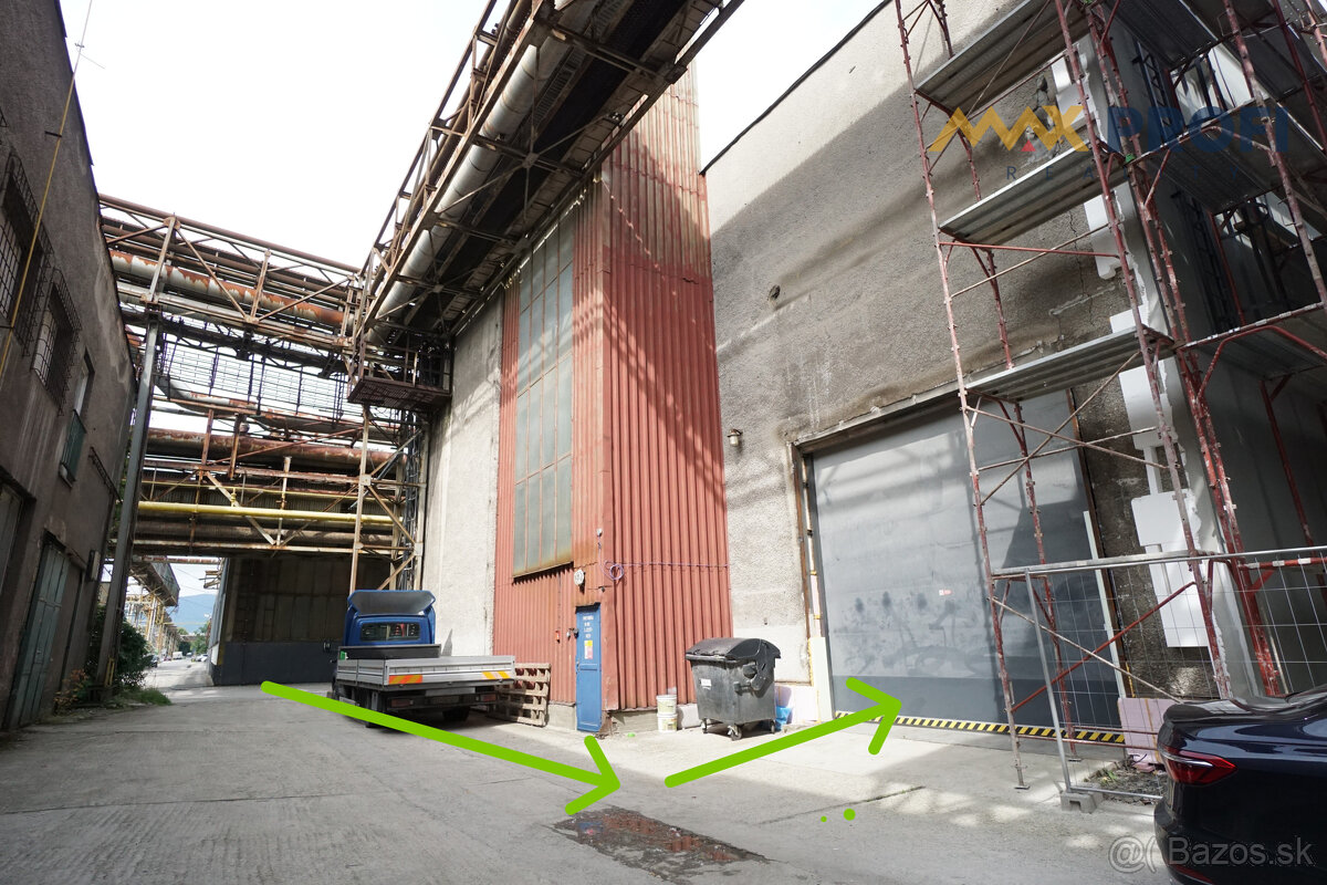 Na prenájom, vykurovaná univerzálna hala, Martin, 388m2 - 2