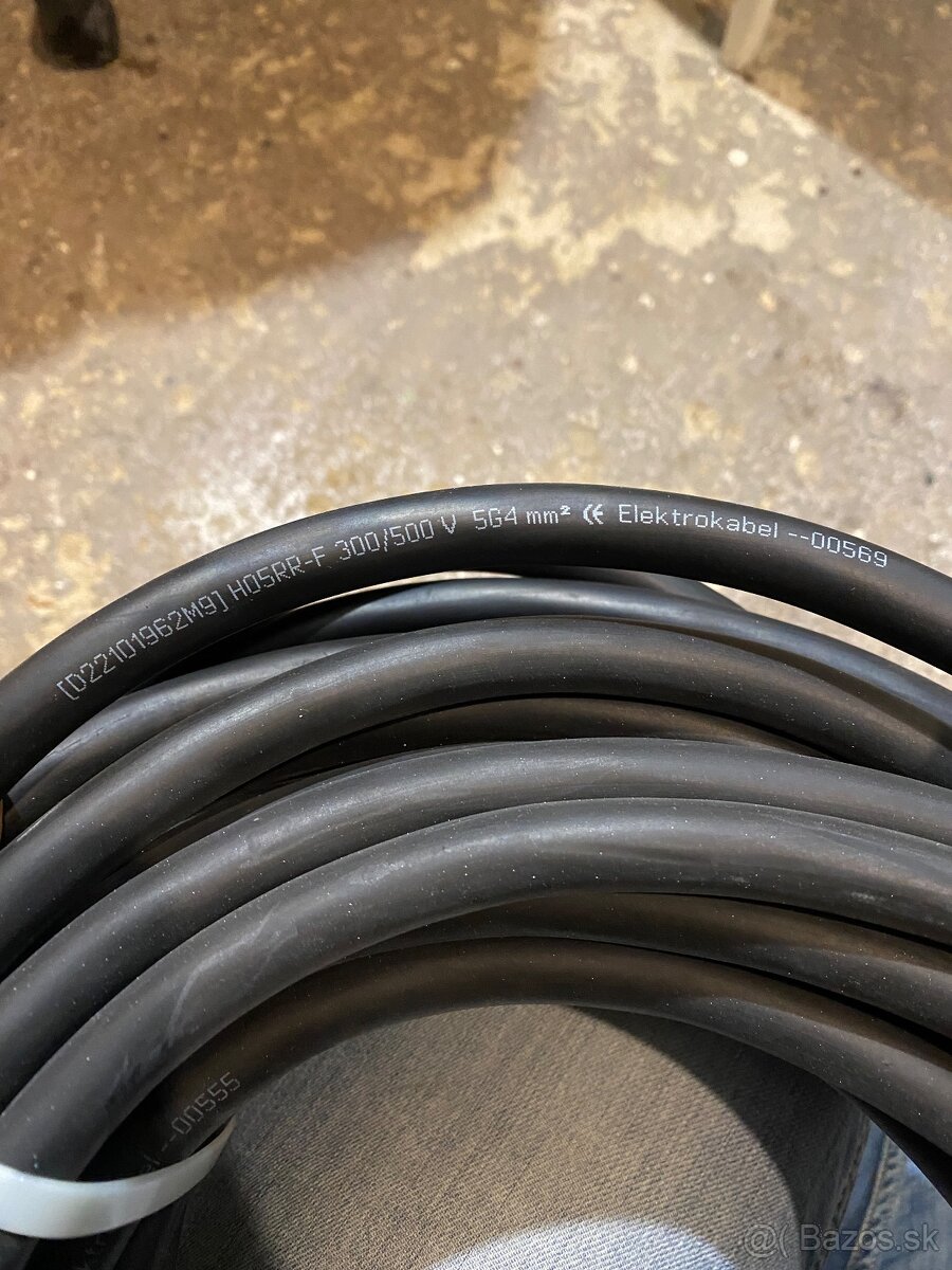 Kábel H05RR-F 5Gx4 mm2 silový - 2