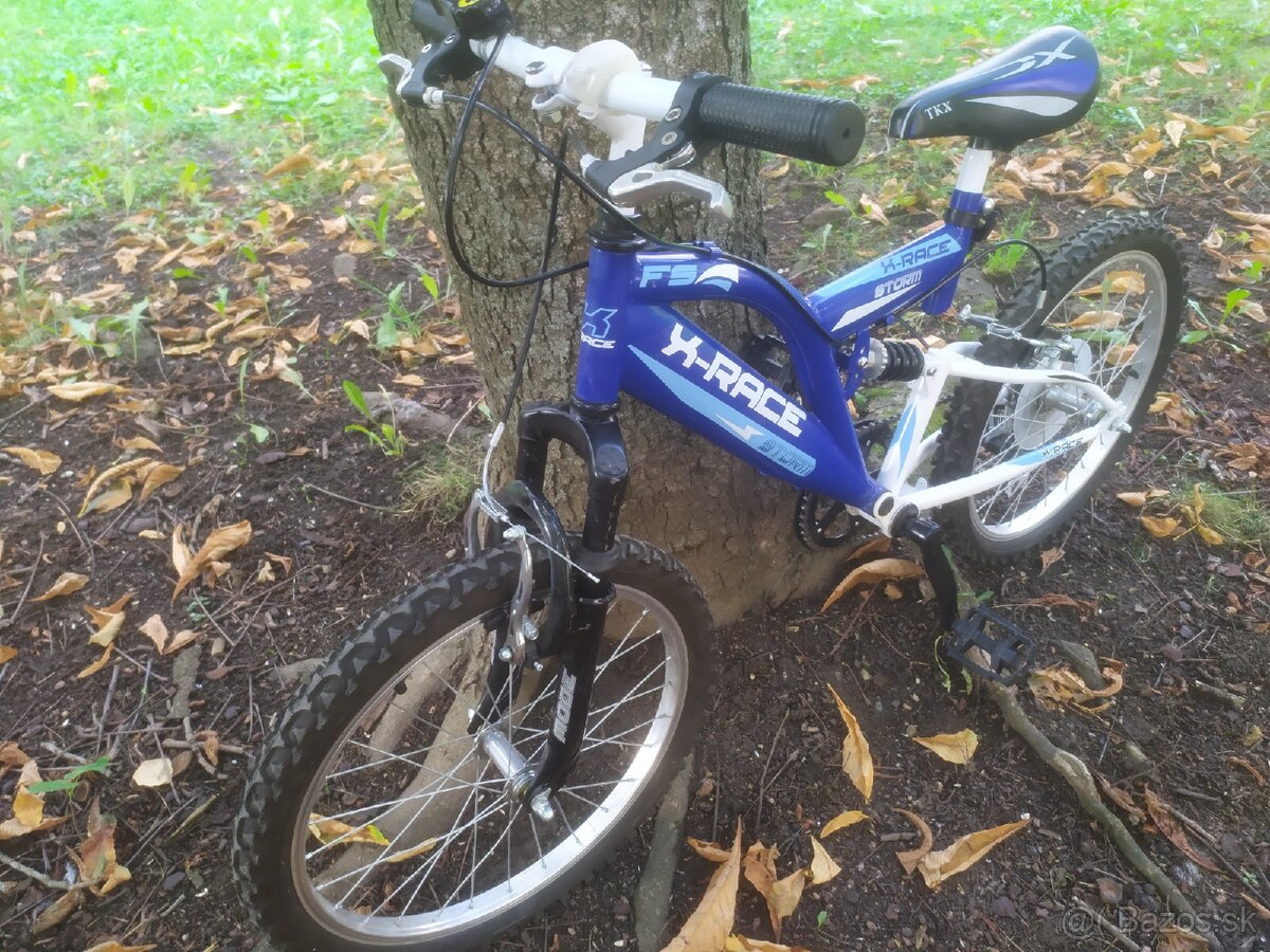 Detský celoodpružený bicykel X-RACE - 2