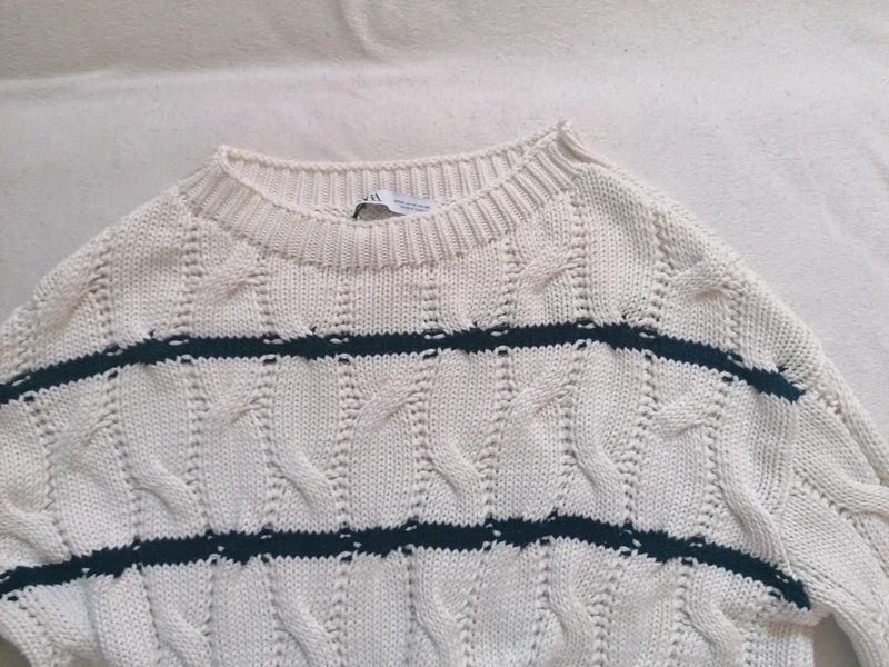 ZARA pletený sveter M - 2