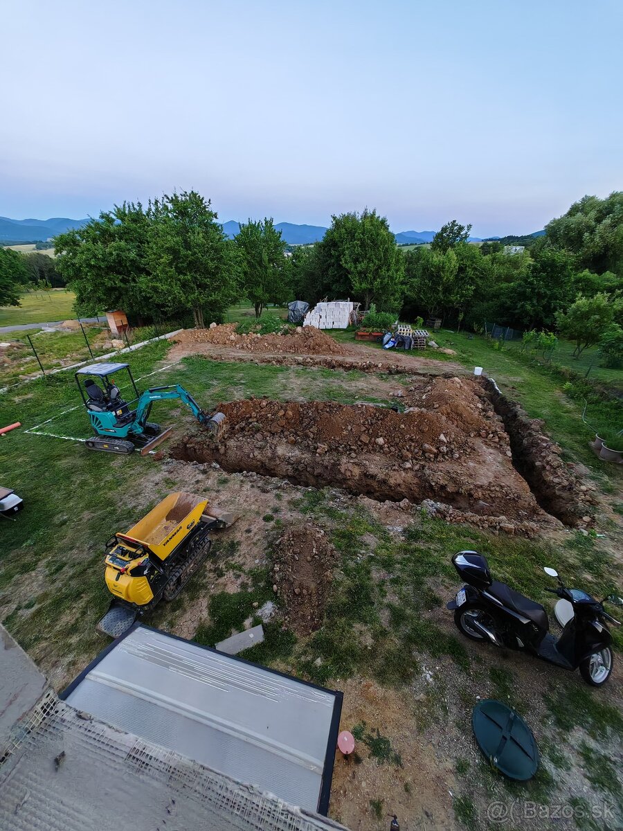 🚜 VÝKOPOVÉ PRÁCE – MINIBAGER | DUMPER | VALNÍK - 2