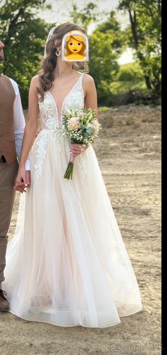 Svadobné šaty Ria Tenner - model Evie - 2