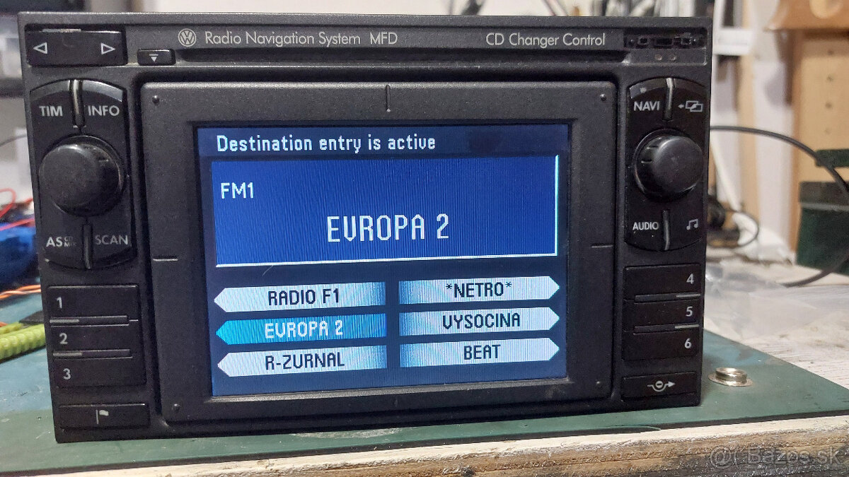 Radio Navigacia RNS MFD 1 - 2
