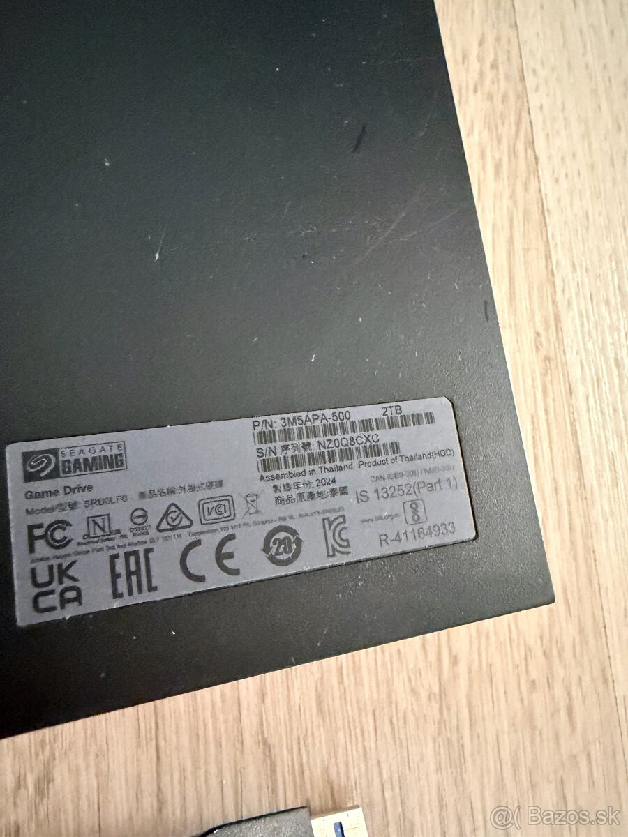 Predám HDD Seagate PS5/PS4 Game Drive 2 TB - 2
