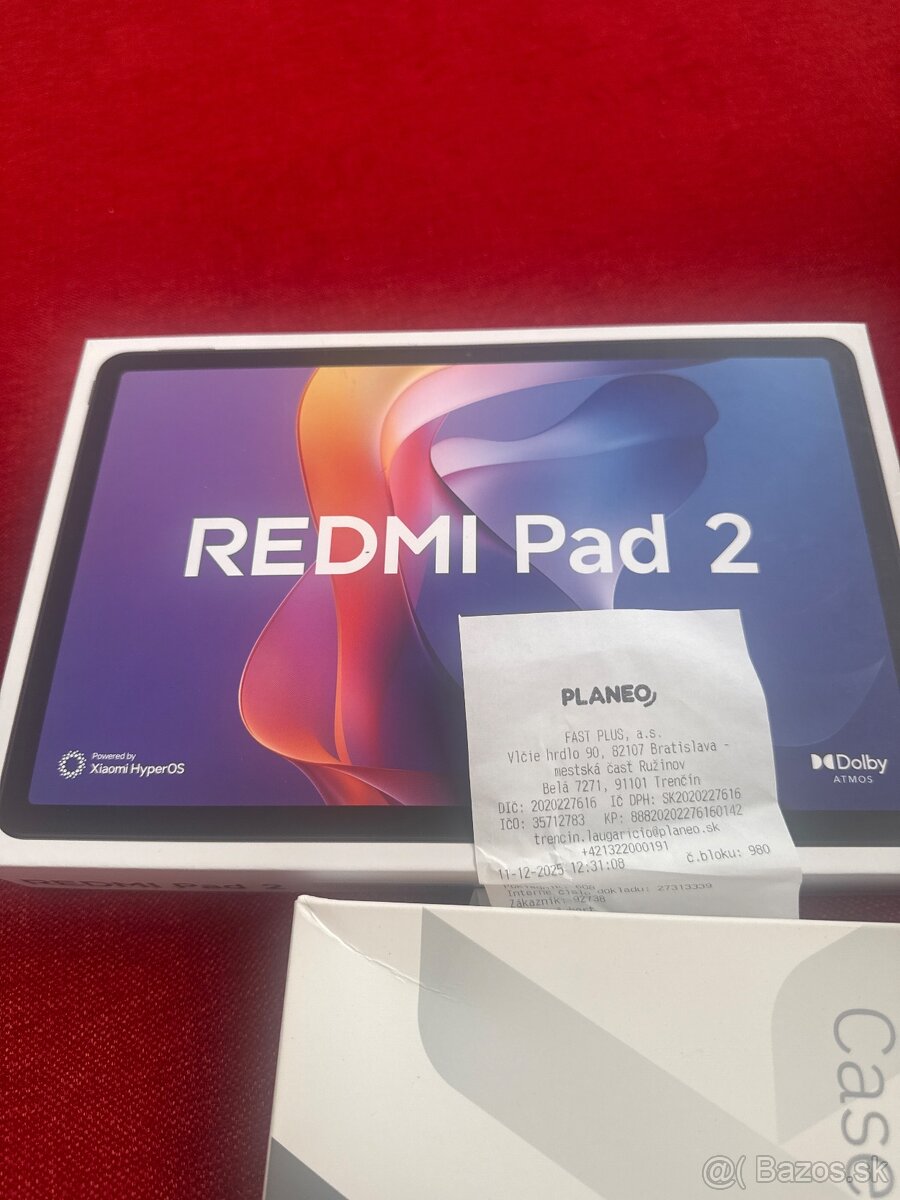 📱 Predám Redmi Pad 2 – 8GB RAM / 256GB ROM – TOP STAV - 2