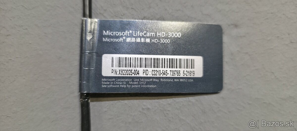 Microsoft LifeCam HD-3000 - 2