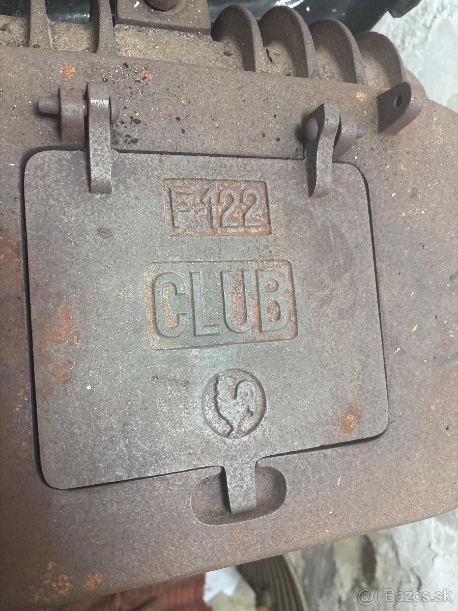 Piecka na kurenie a varenie F 122 Club - 2