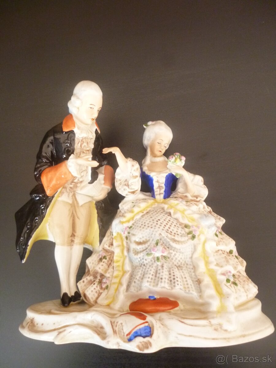 zberateľstvo - starožitnosť, porcelán/keramika - soška - 2