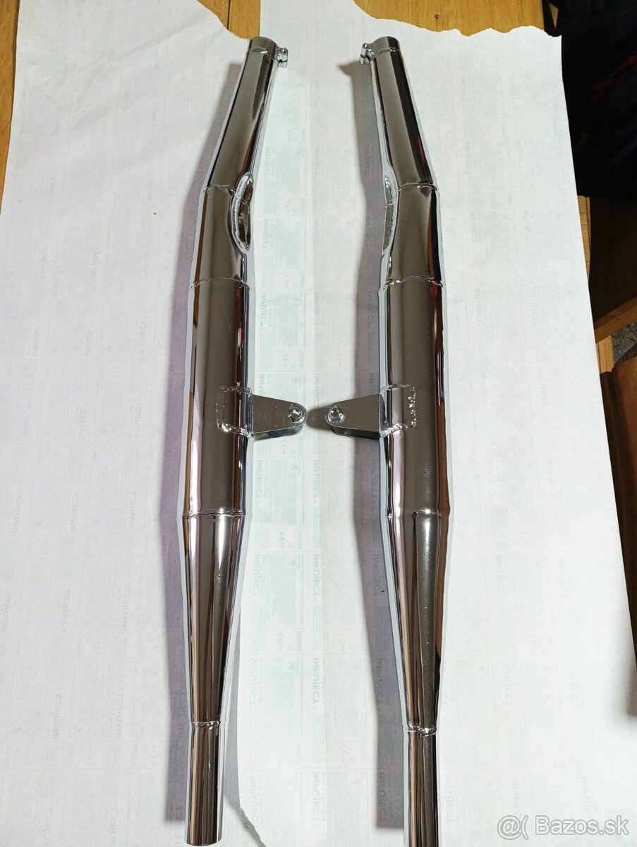 Výfuky ČZ MOTOKROS 360-969 DVOJLAUF - 2