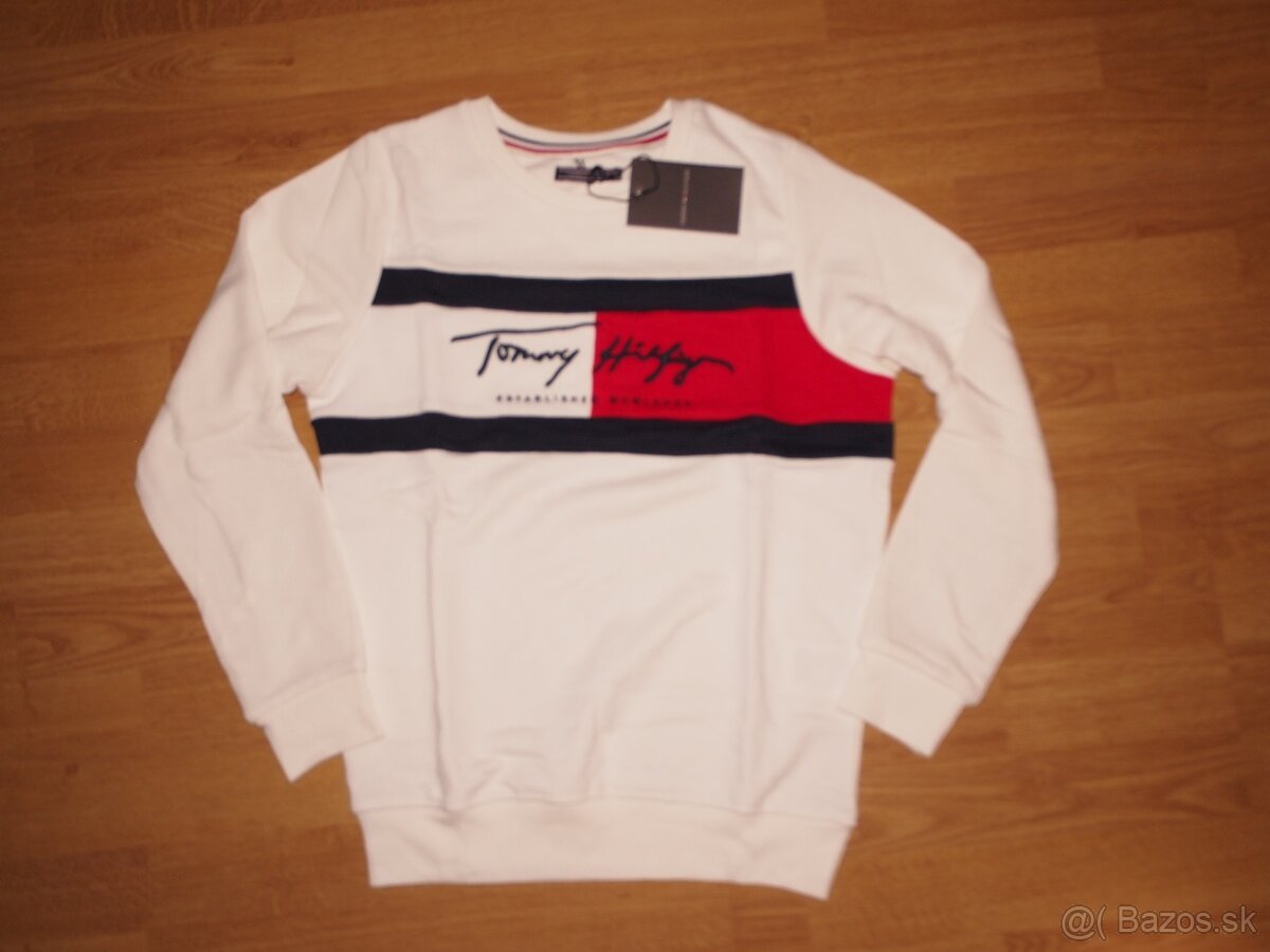 Tommy Hilfiger dámska biela mikina II - 2