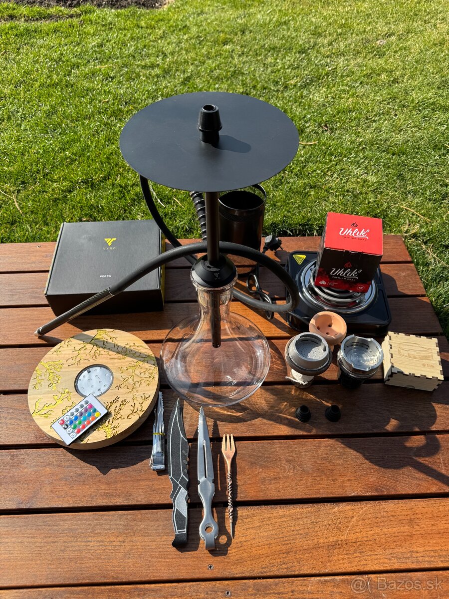 Vodní dýmka - z nerezové oceli - Vyro Versa - 2