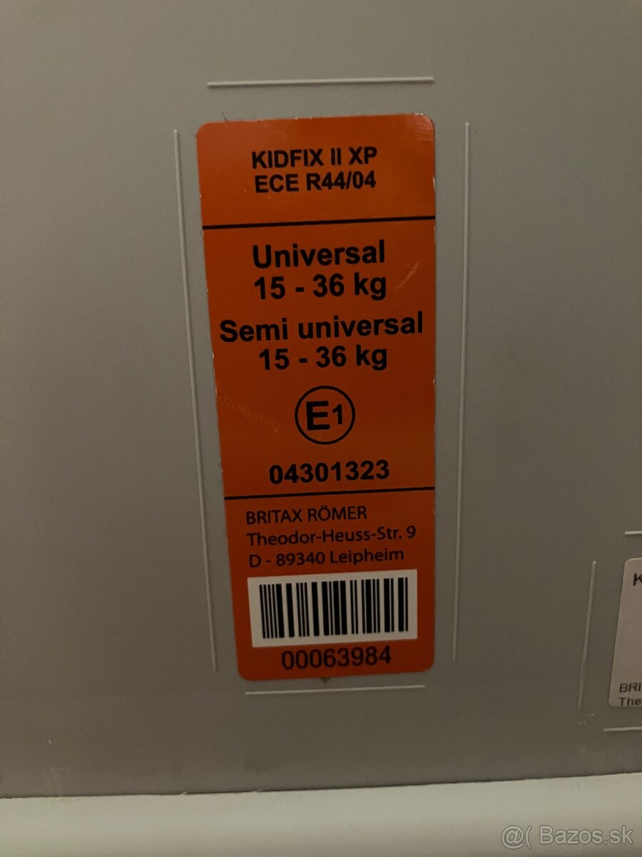 Autosedacka Britax Romer - 2