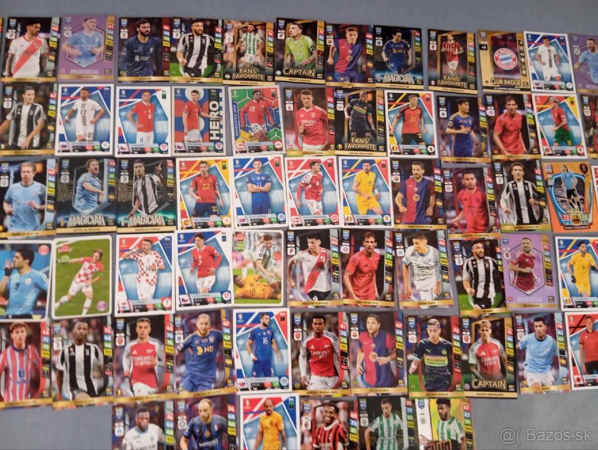 Futbalové kartičky - 2