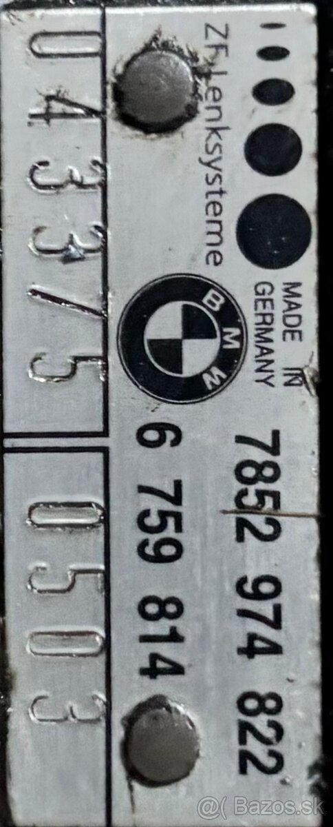 Predám servo riadenie BMW E46 330xd - 2