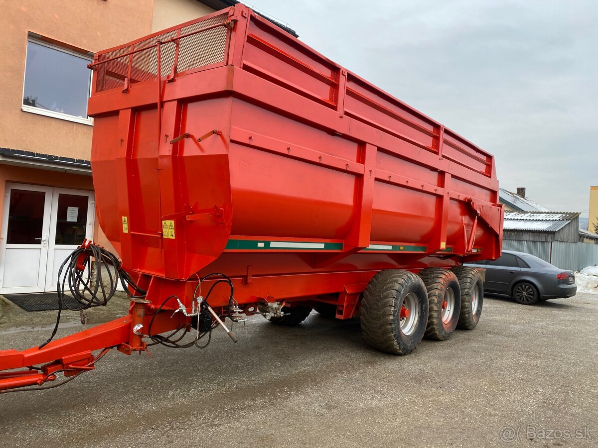 Traktorový príves Jeantil GM 180 - 2