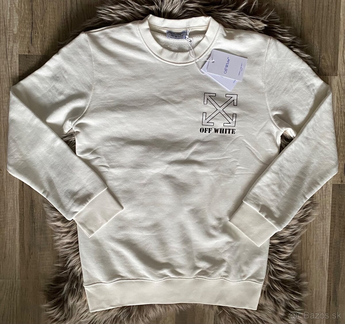 Mikina offwhite S - 2