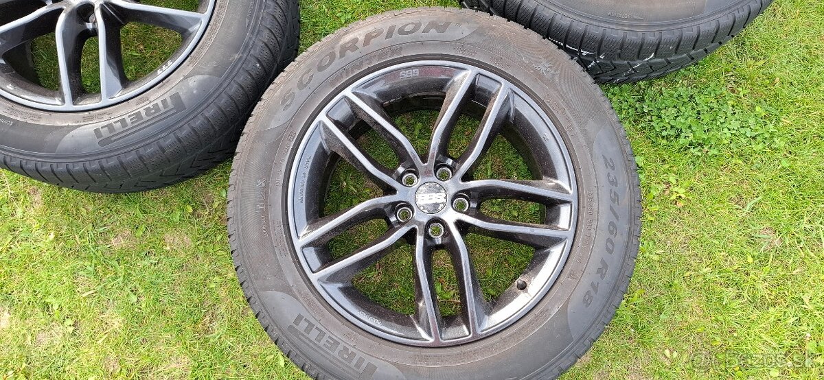 Zimna sada BBS 5x108 235/60 R18 - 2