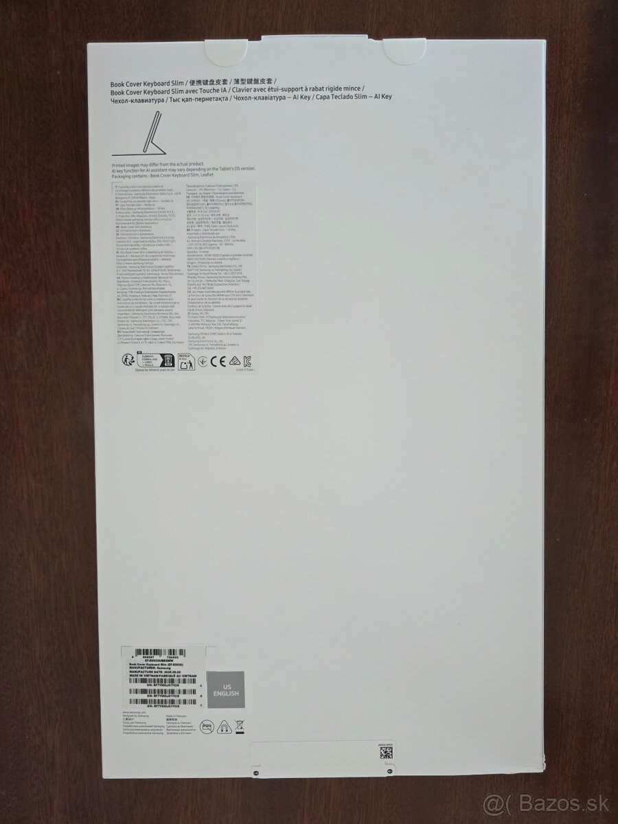 Tab S11 Ultra Ochranný kryt s klávesnicou Čierna - 2