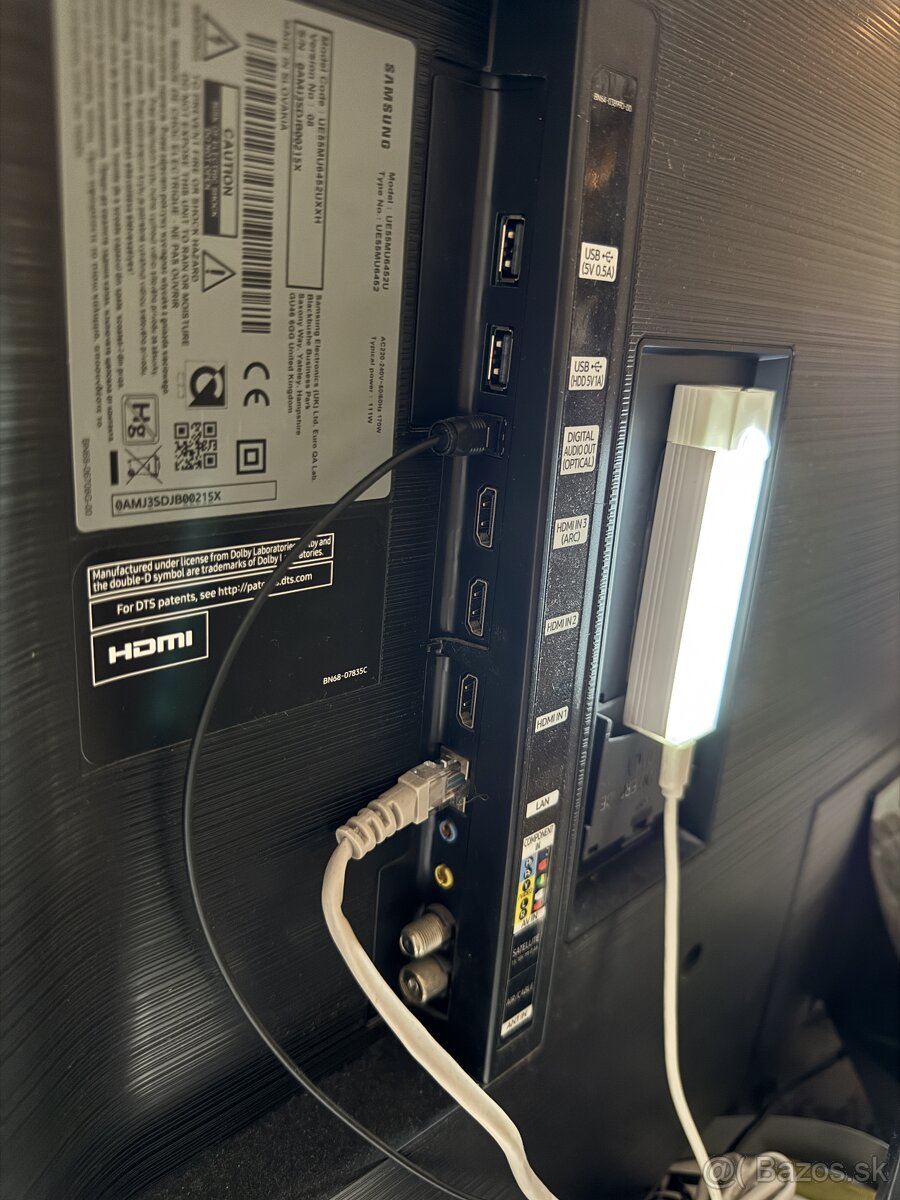 Predám TV Samsung UE55MU6452 + Soundbar - 2