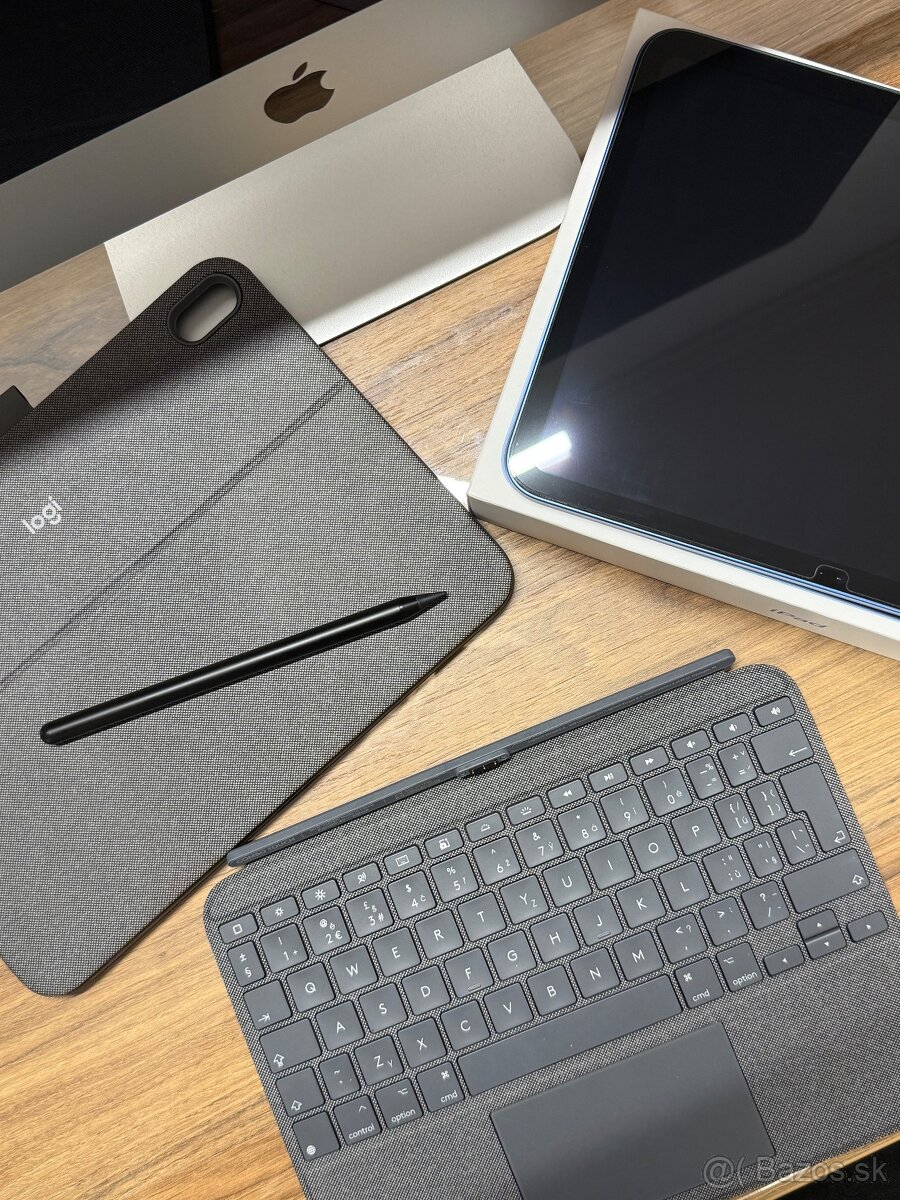 iPad 10. generácie – 64 GB + Logitech klávesnica + pero - 2